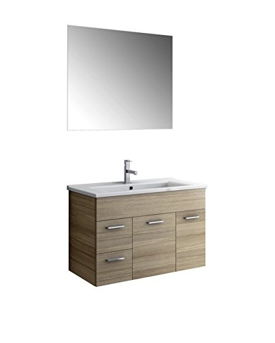 ACF by Nameeks Lor01-Lc Vanity Set, Larch Canapa