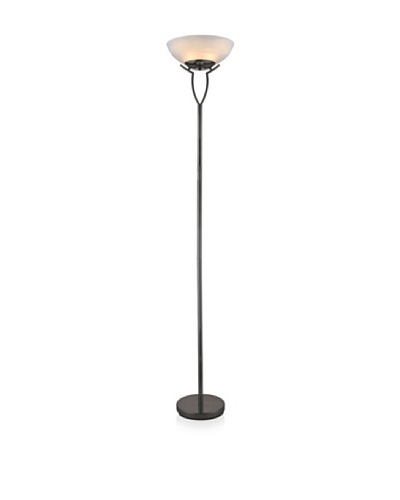 Adesso Yorkville Floor Lamp [Black Nickel]