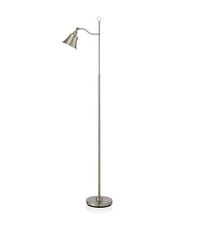 Adesso Alexander Floor Lamp, Satin SteelAs You See