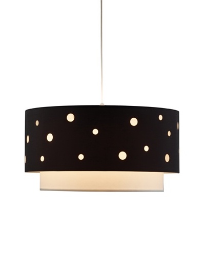 Adesso Starlight Pendant Lamp, Black