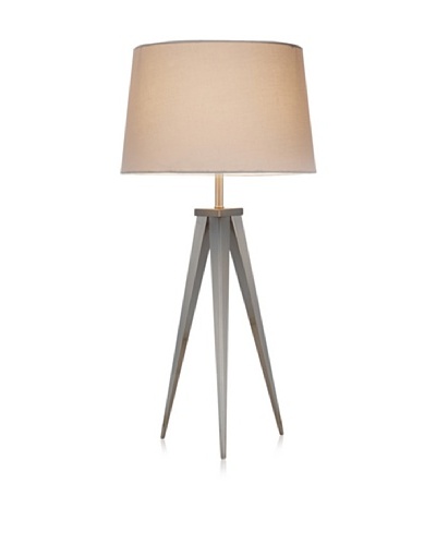 Adesso Producer Table Lamp, Satin SteelAs You See