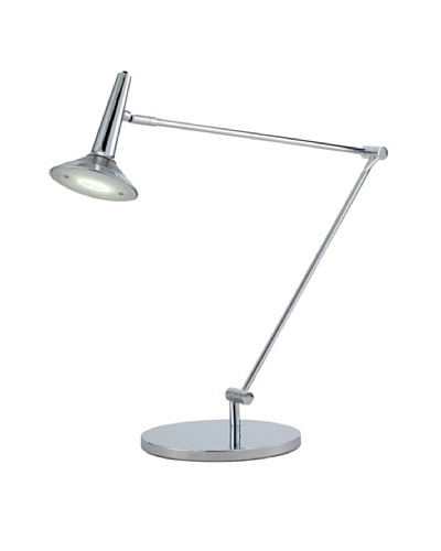 Adesso Radar Desk Lamp, ChromeAs You See