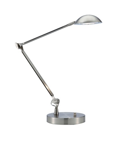 Adesso Stanford LED Desk Lamp, Satin SteelAs You See