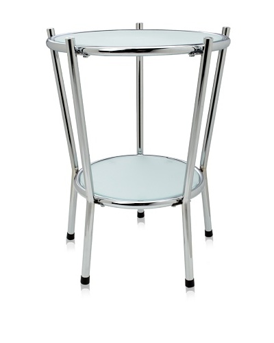 Adesso Cosmopolitan End Table, Steel