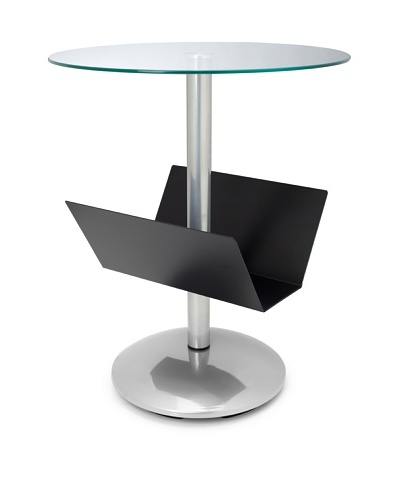 Adesso Sutton Magazine Table, BlackAs You See