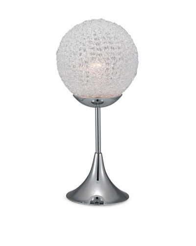 Adesso Frost Table Lamp [Chrome]