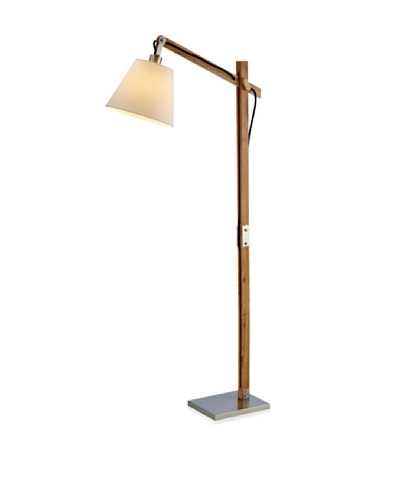 Adesso Walden Floor Lamp, Natural