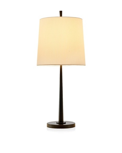 Adesso Porter Table Lamp, Matte Black