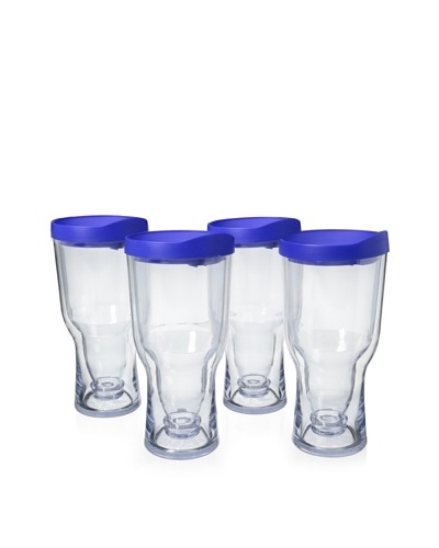 AdNArt Set of 4 Brew to Go, Blue