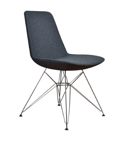 Aeon Furniture Paris 3 Side Chair, Grey
