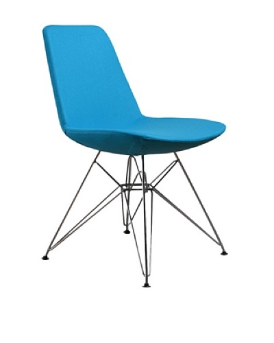 Aeon Furniture Paris 3 Side Chair, Set of 2, Turquoise