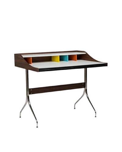 Aeon Furniture Walnut Desk, Multi