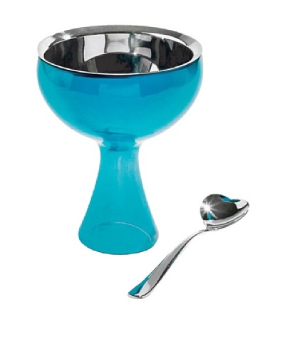 Alessi A Di Alessi Big Love Ice Cream Bowl & Spoon