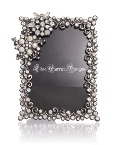 Lisa Carrier Starlet 3.5″ x 5″ Frame, Silver