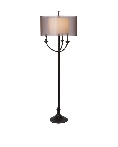 Allison Davis Ivana Floor Lamp, Bronze