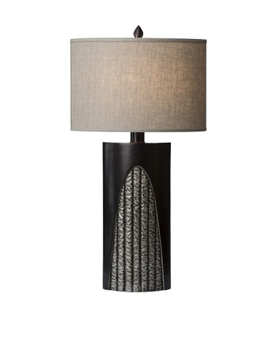 Allison Davis Troy Table Lamp, Bronze