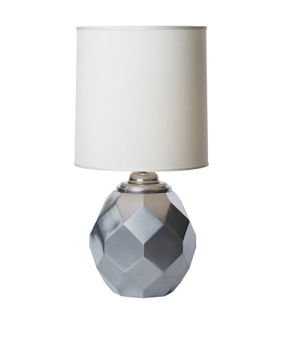 Allison Davis Silvadillo Table Lamp, Silver