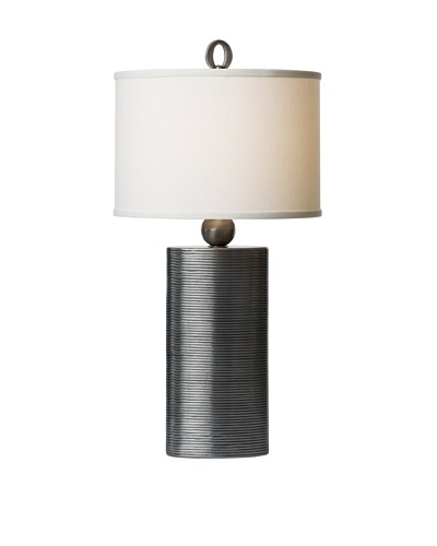 Allison Davis Reflection Table Lamp, Pewter