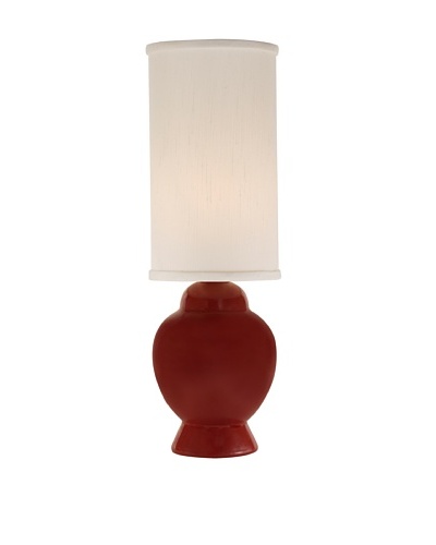 Allison Davis Design Lighting Ginger Table Lamp [Red/White]