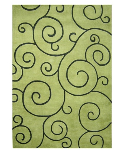 Alliyah Rugs Alliyah Collection [Lime/Turf Green]