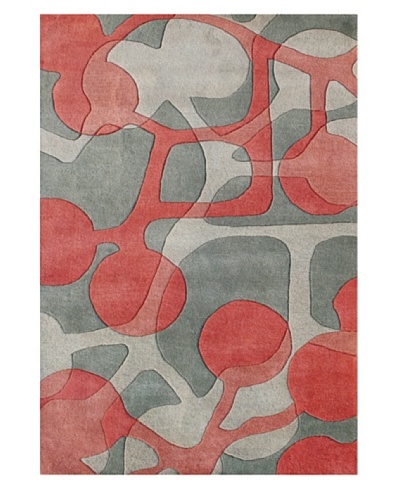 Alliyah Rugs Alliyah Rugs, Grey/Soft Pink, 8′ x 10′