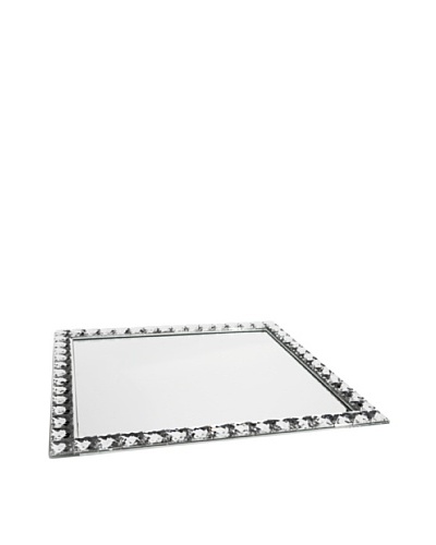 Jewel Accent Mirror Rectangle Tray/Wall Hanging