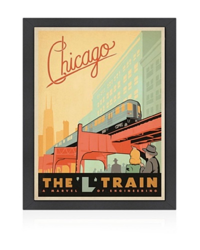 American Flat Chicago L Train