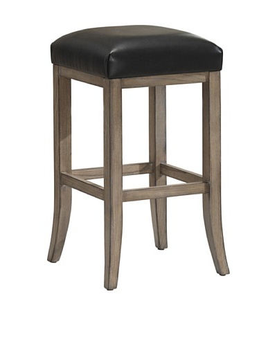 American Heritage Billiards Casablanca Bar Stool, Weathered Oak