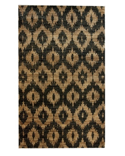 nuLOOM Hand-Knotted Hemp Ikat Rug