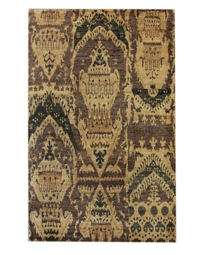 nuLOOM Hand-Knotted Hemp Ikat Rug