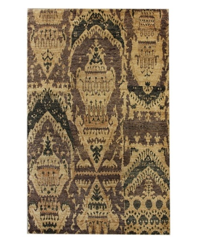 nuLOOM Hand-Knotted Hemp Ikat Rug