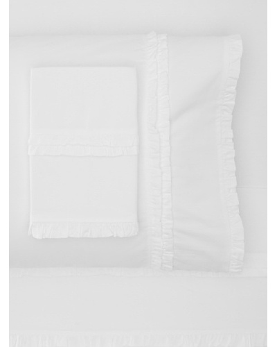 Amity Home Petite Ruffle Sheet Set [White]