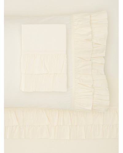 Amity Home French Ruffle Sheet Set [Ivory]