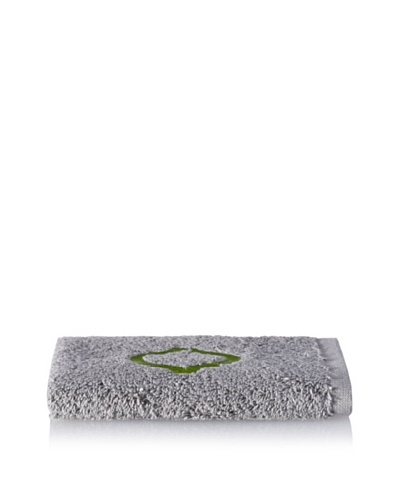 Anali Tangier Wash Cloth, Green/Grey