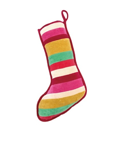 Anna Marie Horner Holiday House Holly Berry Stripe Stocking