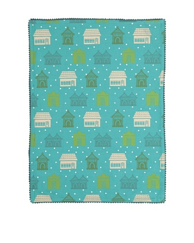 Anna Marie Horner Holiday House Holly Blue Spruce Kitchen Towel