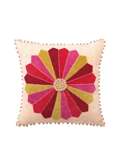 Anna Marie Horner Holiday House Holly Berry Patchwork Pillow