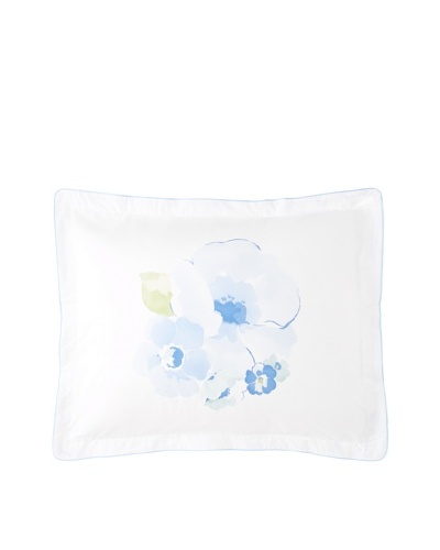 Anne de Solène Conte d’Hiver/Cosy Pillow Sham, White/Blue, Standard