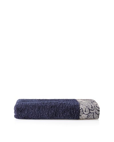 Anne de Solène Lodge Bath Towel, Bleu Nuit