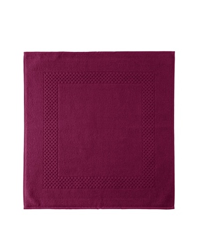 Anne de Solène Gourmandise Square Bath Mat, Mousse De Cassis, 24 x 24