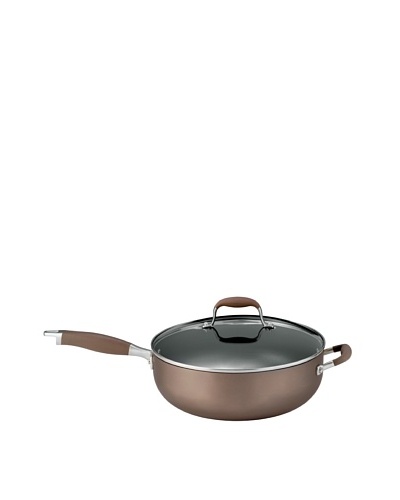 Anolon Advanced Bronze Nonstick 6.5 Quart Covered Chef Pan with Helper HandleAs You See