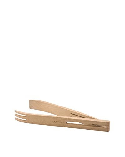 Anolon Advanced Tools Beechwood Salad Tongs, Natural, 12″