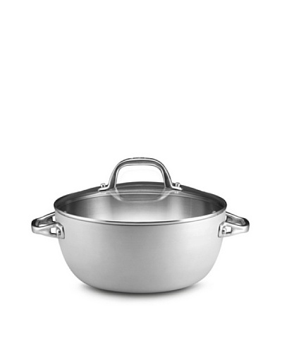 Anolon Chef Clad 5.5-Quart Covered Casserole