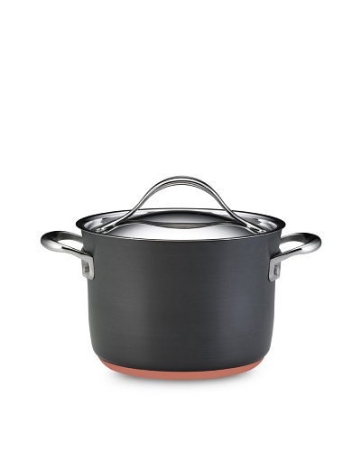 Anolon Nouvelle Copper 4 Quart Covered Saucepot