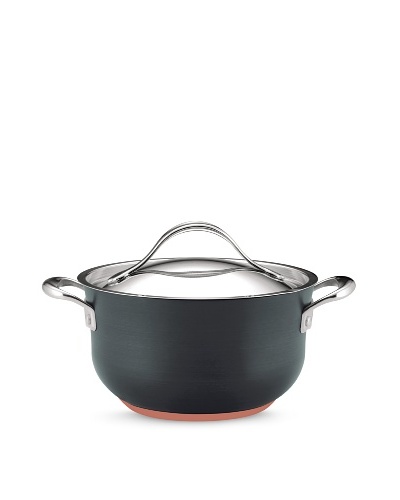 Anolon Nouvelle Copper Hard Anodized Nonstick 4-Qt. Covered Casserole