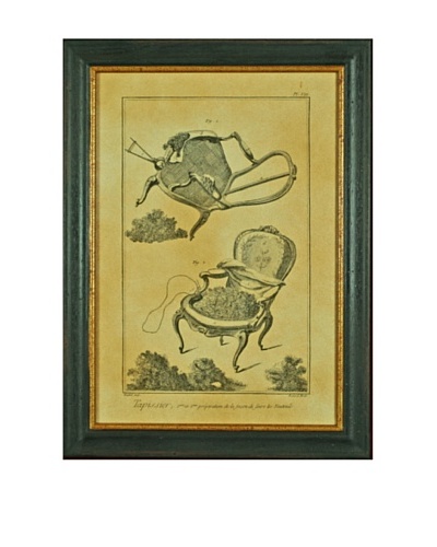 Framed Reproduction Chic French Lithographs