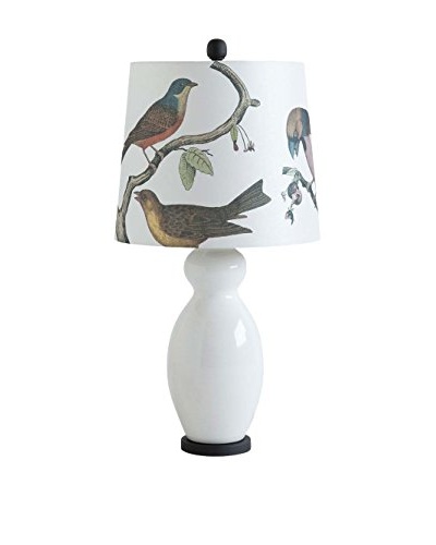 Applied Art Concepts Antemble Table Lamp, White