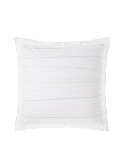 Area Rain Euro Sham, White