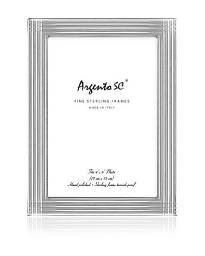 Argento SC Axis Sterling Picture Frame, 4″ x 6″