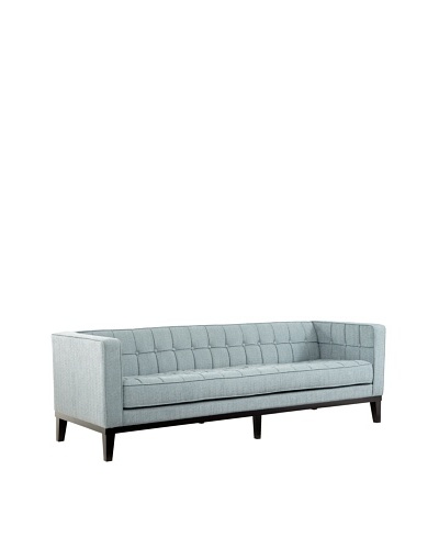 Armen Living Roxbury Sofa, Spa Blue